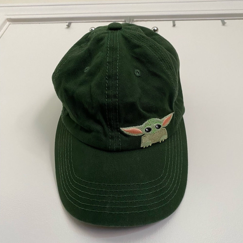 Baby Yoda Star Wars Dark Green Hat
